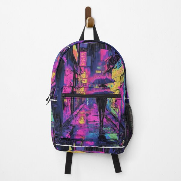 Item preview, Urban Reflections Rain and Colored Light designed and sold by MidArtForge.