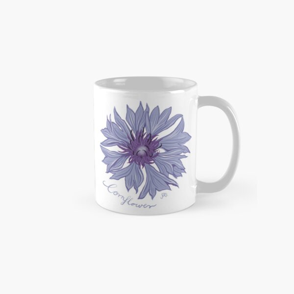 Item preview, Cornflower wildflower design designed and sold by PaulaJKnight .