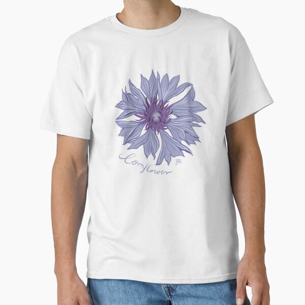 Item preview, Cornflower wildflower design designed and sold by PaulaJKnight .
