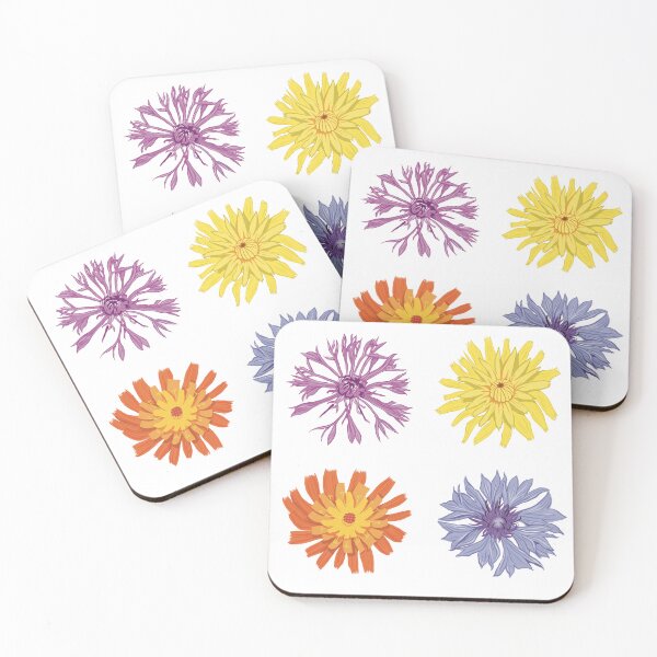 Item preview, British wildflower floral illustration designed and sold by PaulaJKnight .