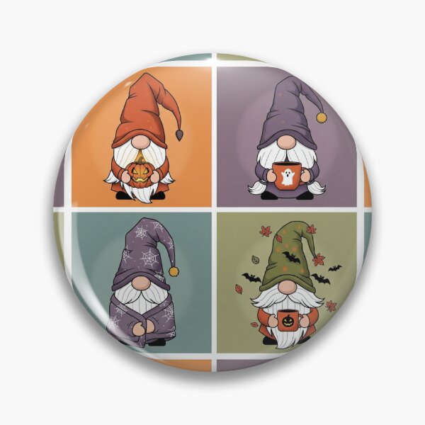 Item preview, Halloween Gnome | Whimsically Spooky and Festively Folkloric Graphic designed and sold by Tw1nsAIArt.