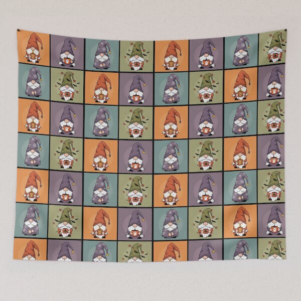 Item preview, Halloween Gnome | Whimsically Spooky and Festively Folkloric Graphic designed and sold by Tw1nsAIArt.