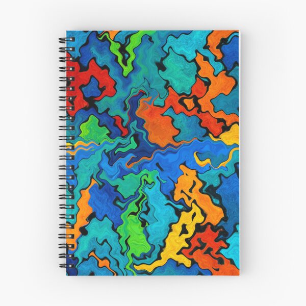 Item preview, Color explosion of wavy shapes designed and sold by Sigtrix.