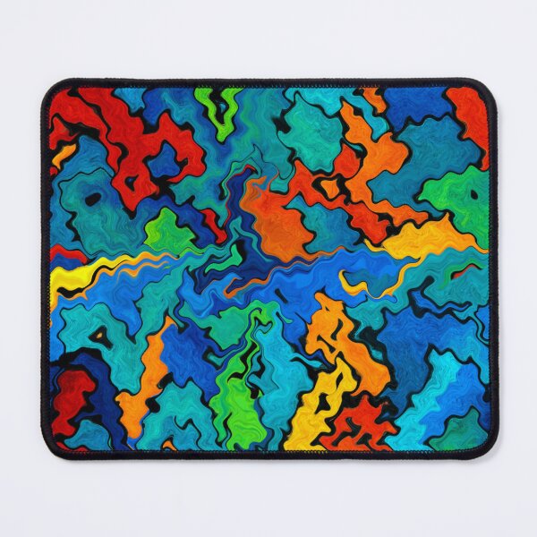 Item preview, Color explosion of wavy shapes designed and sold by Sigtrix.