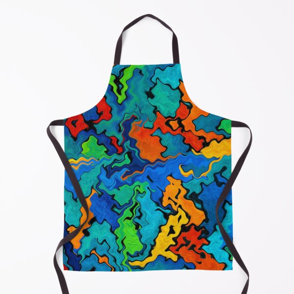 Item preview, Color explosion of wavy shapes designed and sold by Sigtrix.