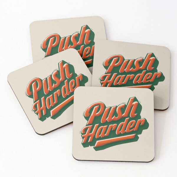 Item preview, Push Harder, No Shortcuts Allowed designed and sold by EdvvinStudios.