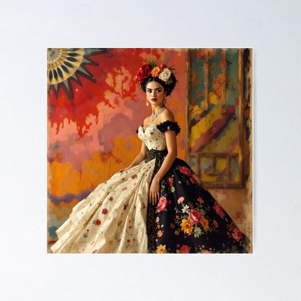 Item preview, Xochiquetzal – Aztec Goddess of Beauty, Love, and Creativity designed and sold by SoniaSarkali.