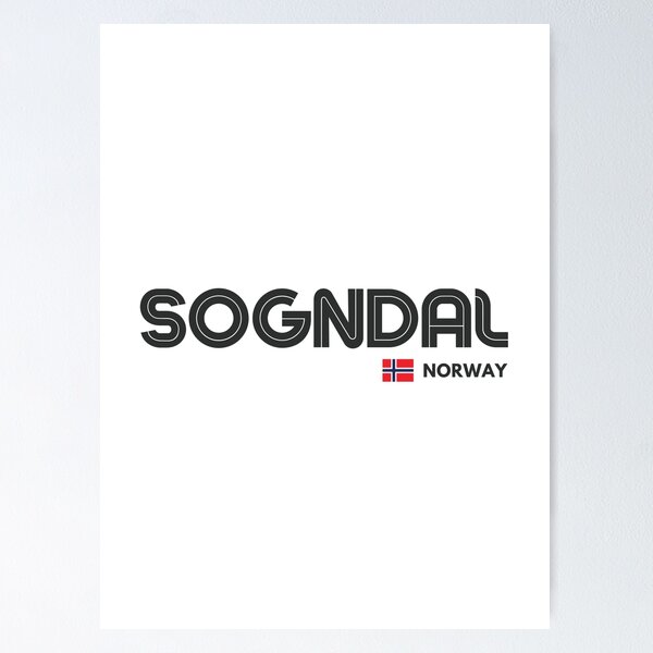 Item preview, Sogndal - Norway  designed and sold by Sketch-Shack.