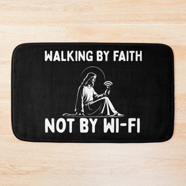 Item preview, Walking by Faith, Not by Wi-Fi T-shirt designed and sold by OrtegaGrace.