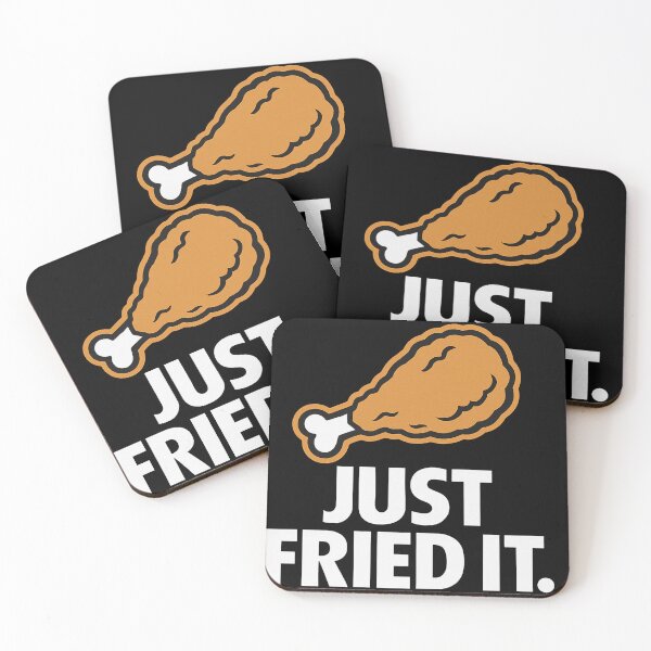 Item preview,  Just Fried It – Crispy parody with fried chicken drumstick designed and sold by Kaabechoise01.
