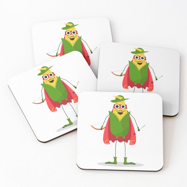 Item preview, Corn Superhero with Bow and Arrow designed and sold by rymarenko.