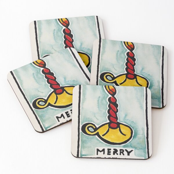Item preview, Merry Christmas Candle by walter anderson designed and sold by KaijuNoKaiju.