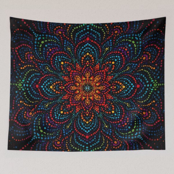 Item preview, Kaleidoscopic symmetry of colors designed and sold by Sigtrix.
