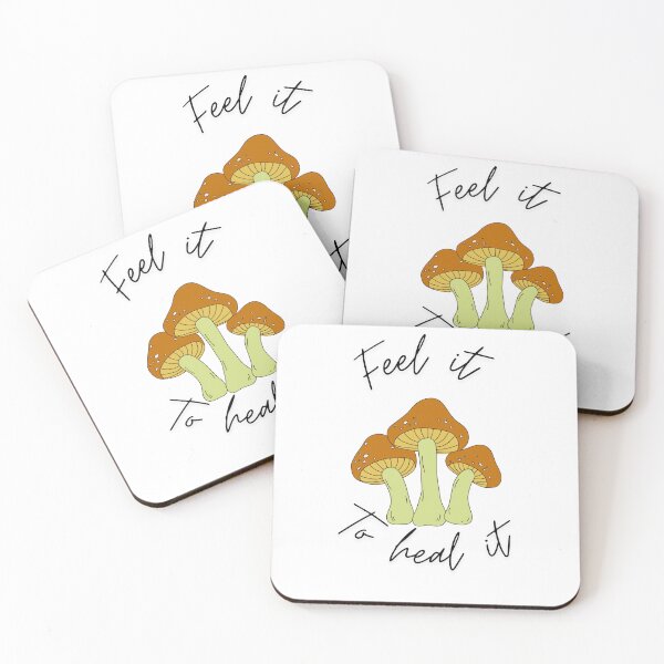 Item preview, 'Feel it to heal it' Design designed and sold by Sketchy Stickers.