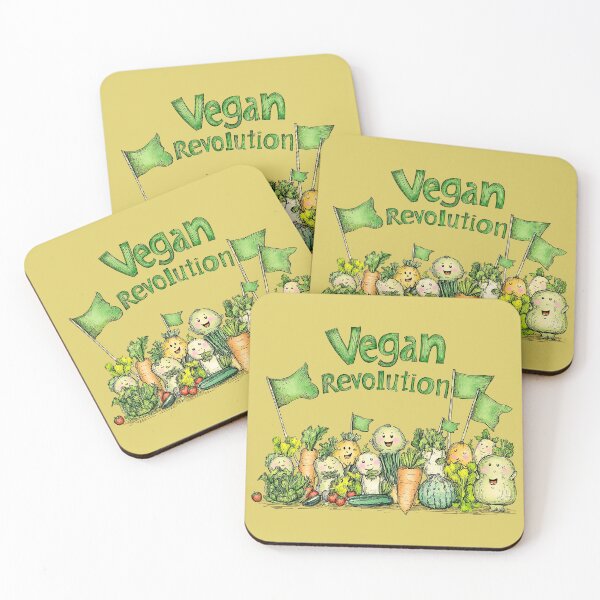 Item preview, Vegan Revolution (White Version) designed and sold by Inrevel.
