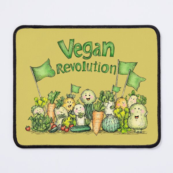 Item preview, Vegan Revolution (White Version) designed and sold by Inrevel.