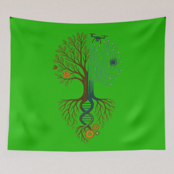 Item preview, "Nature Meets Innovation: The Fusion Tree" designed and sold by MugLifeCo.