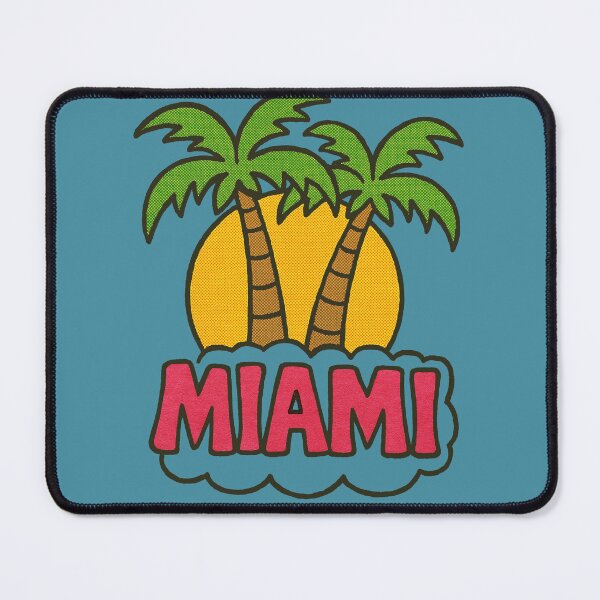 Item preview, Miami Palm Trees Retro Sunset Vibe designed and sold by FrictionMaxxing.