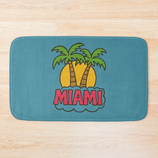 Item preview, Miami Palm Trees Retro Sunset Vibe designed and sold by FrictionMaxxing.