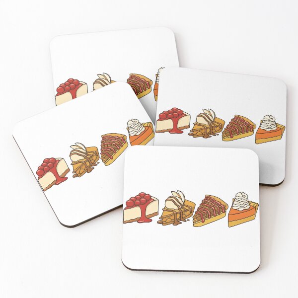 Item preview, Cute Dessert Slice Collection Illustration designed and sold by ArtfulWeave.