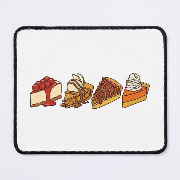 Item preview, Cute Dessert Slice Collection Illustration designed and sold by ArtfulWeave.