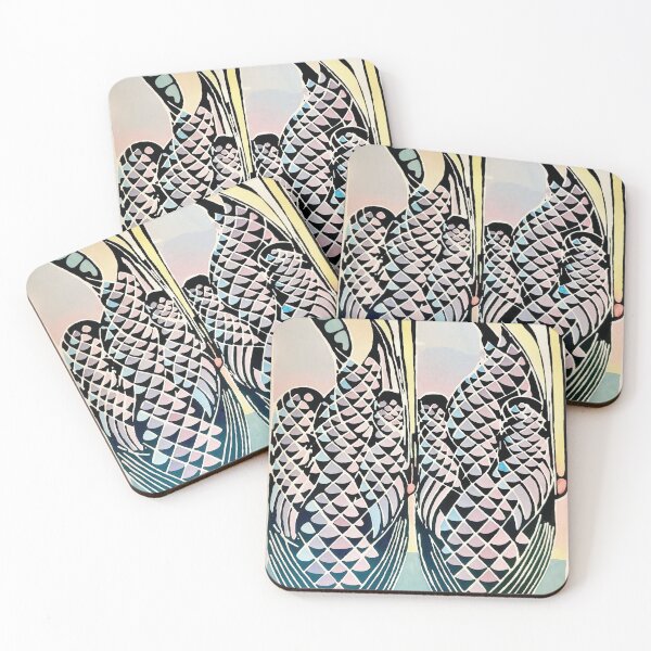 Item preview, Pelicans on a Post 1 By Walter Anderson designed and sold by KaijuNoKaiju.