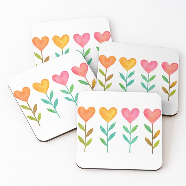 Item preview, Heart Shaped Flower Stem Design designed and sold by ArtfulWeave.