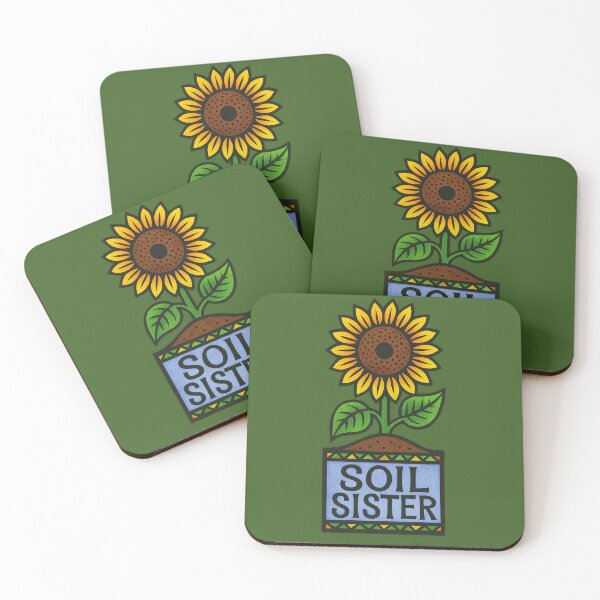 Item preview, Soil Sister Gardening Nature Lover Design designed and sold by FrictionMaxxing.