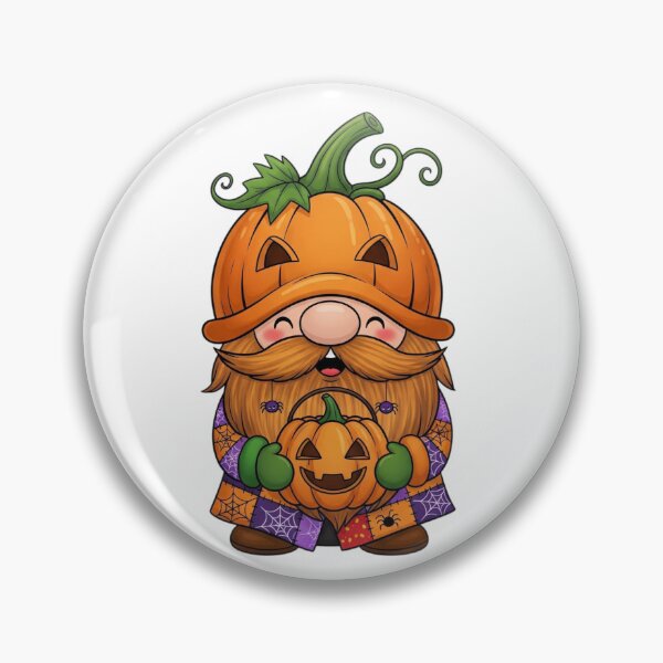 Item preview, Halloween Gnome | Whimsically Spooky and Festively Folkloric Graphic designed and sold by Tw1nsAIArt.