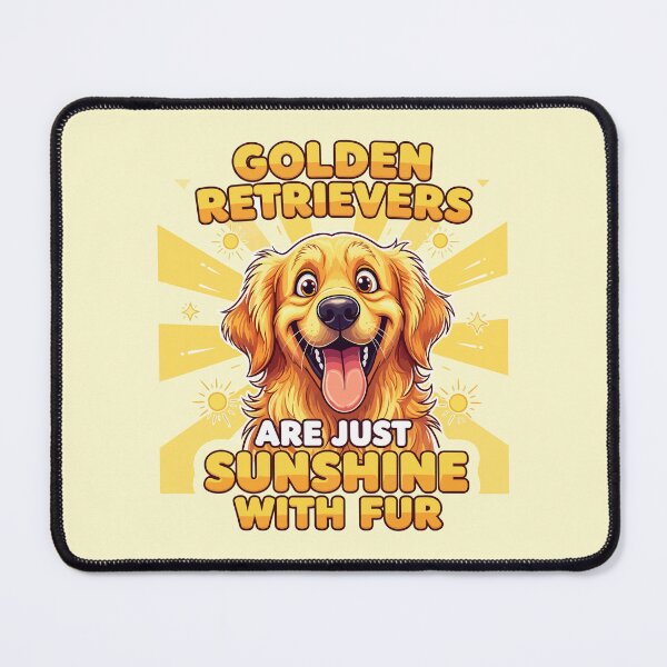 Item preview, Golden retrievers are just sunshine with fur designed and sold by Amir Faysal.