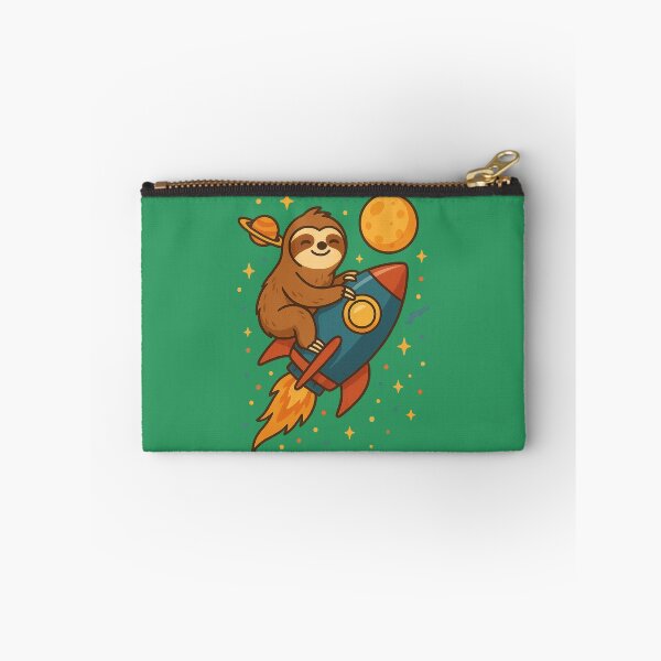 Item preview, Sloth Astronaut Rocket Ride – Cute Space Adventure designed and sold by MugLifeCo.