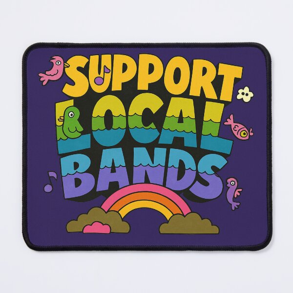 Item preview, Support Local Bands Indie Music Scene Pride designed and sold by FrictionMaxxing.