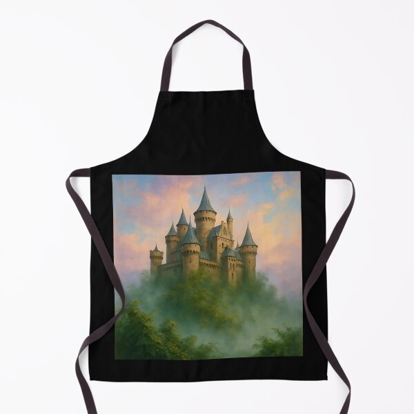 Item preview, Mystic Castle Dreamscape – Enchanted Foggy Hill Fantasy designed and sold by Psycho-Crazy.