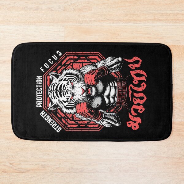 Item preview, Tiger Muay Thai Boxing MMA Fighter Strength Vintage designed and sold by GrandeDuc.