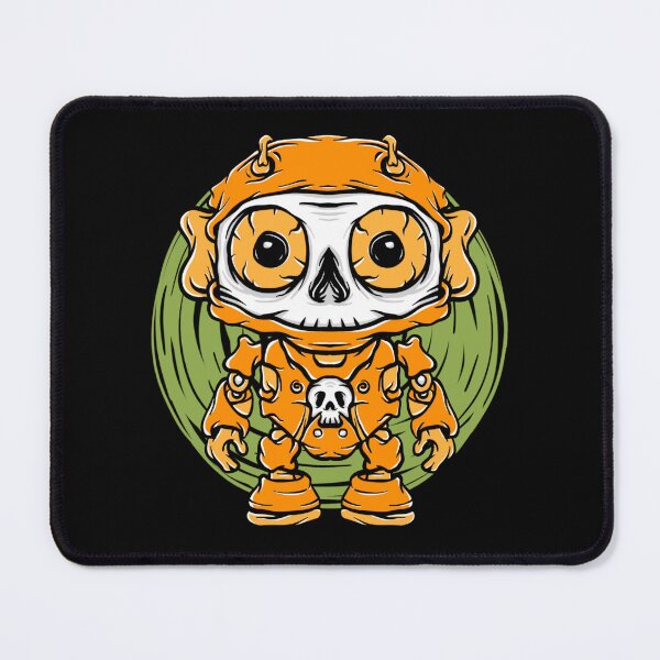 Item preview, orange skull bone designed and sold by balersapo.