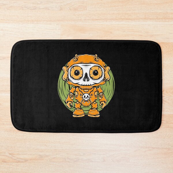Item preview, orange skull bone designed and sold by balersapo.