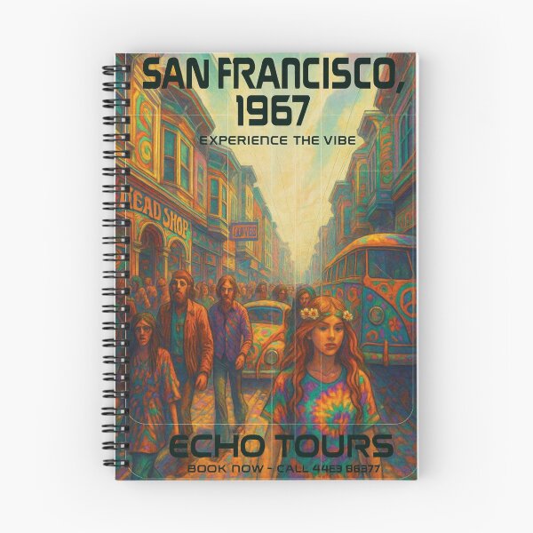 Item preview, Temporal Flights Now Routine! San Fran, 1967 - ECHO TOURS  designed and sold by CleverCulture.