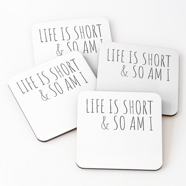 Item preview, Life is short and so am i designed and sold by belladesign7.