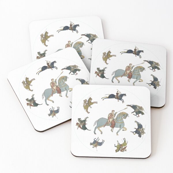 Item preview, Horsemen of the Bayeau Tapestry designed and sold by TreesOn.