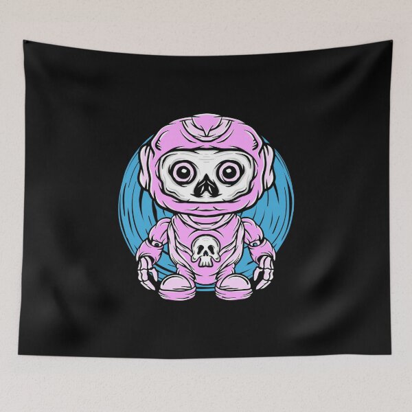 Item preview, pink skull doll designed and sold by balersapo.