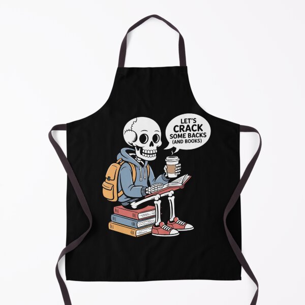 Item preview, Back to College – Time to Crack Funny Skeleton Osteopathy designed and sold by osteopath shop.