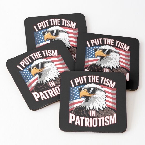 Item preview, I Put The Tism In Patriotism – Funny Autistic Pride USA Graphic designed and sold by Stock4U.