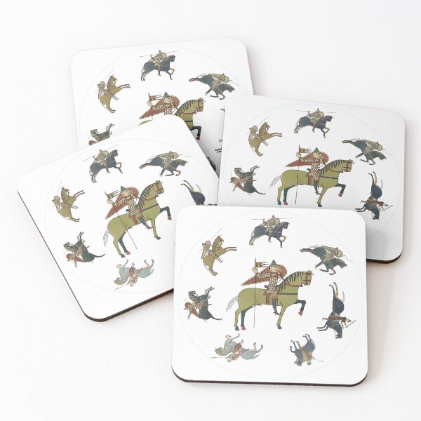 Item preview, Horsemen of the Bayeau Tapestry designed and sold by TreesOn.