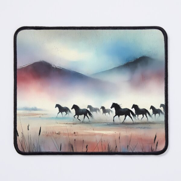 Item preview, Horses Running designed and sold by Visual Nomad Club.