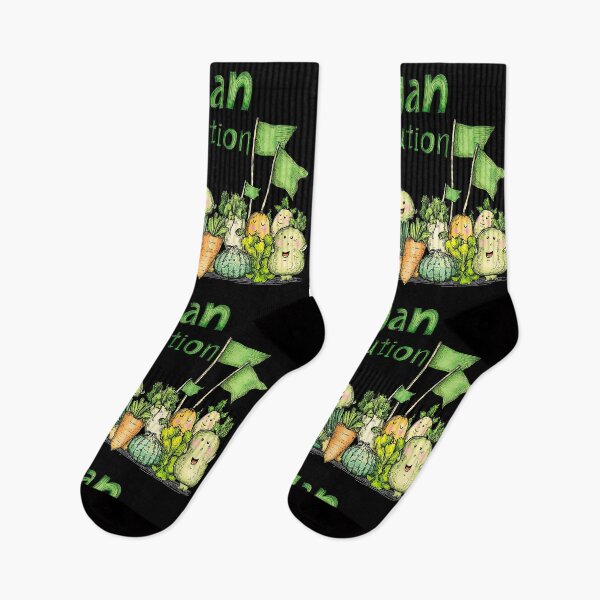Item preview, Vegan Revolution (Black Version) designed and sold by Inrevel.
