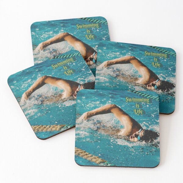 Item preview, Swimming is Life - Freestyle designed and sold by Holy JM Designs.