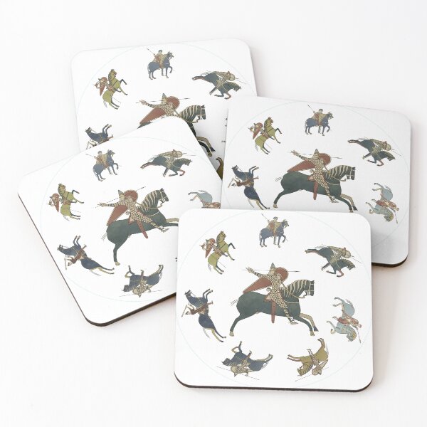 Item preview, Horsemen of the Bayeau Tapestry designed and sold by TreesOn.