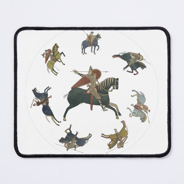 Item preview, Horsemen of the Bayeau Tapestry designed and sold by TreesOn.