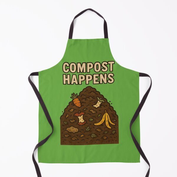 Item preview, Compost Happens Humorous Design designed and sold by ShamblesShirts.