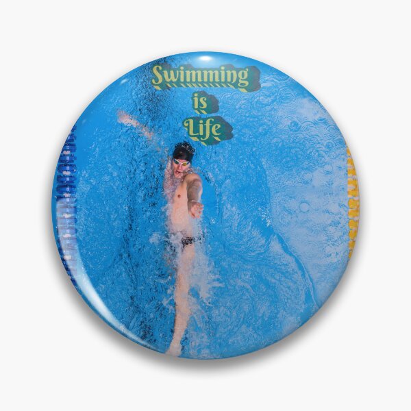 Item preview, Swimming is Life - Backstroke designed and sold by Holy JM Designs.